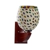 Devansh Solid Wood Electric Wall Light in Multi Colour with Multi Shade Count of 1 Light