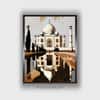 Taj Mahal Canvas Wall Prints Canvas Wall Prints Set of 1 Multicolor Matte