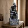 Water Fountain Rockfall Serenity Tabletop Water Fountain in Multicolor Colour