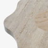 Daffodil Marble Side Table in Beige Colour