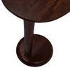Cypress Solid Wood Side Table in Mahogany Finish