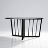 Striped Elegance Coffee Table