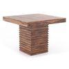 Julian 4 Seater Dining Table In Teak Finish