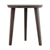 Metalsmith Solid Wood Side Table in Walnut Finish