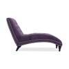 Pion Velvet Chaise Launger in Purple Colour