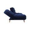 Bonnes 3 Seater Sofa Cum Bed In Navy Blue Color