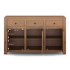 Striado Sideboard in Amber Walnut Finish
