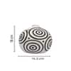 Geometric Designed Circular shaped Ceramic Vase