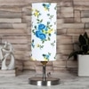 Multicolor cotton table lamp with Steel Base -54