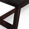 Botwin Rectangular Solid Wood Coffee Table In Mahogany Finish