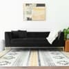 Alpha Fabric Sofa - Black