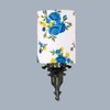 Devansh Metal Electric Wall Light in Antique Gold Colour with Multi Shade Count of 1 Light