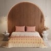 Stoa Paris King Size Bedsheet Bedsheet, Collection Peach