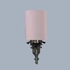 Devansh Metal Electric Wall Light in Antique Gold Colour with Grey Shade Count of 1 Light