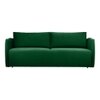 Vantella 3 Seater Fold Out Sofa Cum Bed In Green Colour