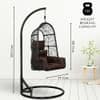 Premium Diesel Single Seater Spyder Swing Chair Brown
