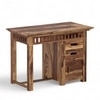 Denver Sheesham Wood Study Computer Table In Natural Teak Finish