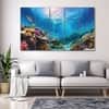 The Castle Decor Underwater Wall Art Set of 5 27x48 Inch