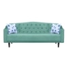 Pacific 3 Seater Sofa Cum Bed In Sea Green Colour