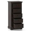 Alexandra Chest of Drawers in American Walnut Finish