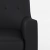 Hagen Lounge Chair in Licorice Black Colour