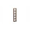 Walten Engineered Wood Bookshelf in Brown Maple
