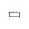 Cristan Solid Wood Bench In Provincial Teak Finish
