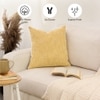 Vindhya Set Of 2 Cushion Covers With Yellow Colour
