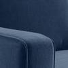 Apollo Compact Sofa (Colour : Lapis Blue, Cushion : Hard, Back Type : High Back, Seating Capacity : Left Aligned 2 Seater + Left Aligned Chaise)