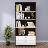 Lasker Bookcase Wenge And Frosty White