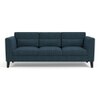 Lewis Sofa (Colour : Indigo Blue, Cushion : Soft, Seater : 3+1+1)