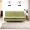 Hudson 3 Seater Sofa Cum Bed In Light Green Colour
