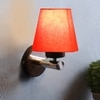 Devansh Metal Electric Wall Light in Orange Colour with Orange Shade Count of 1 Light