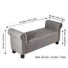 Queens Sheesham Wood Accent 2 Seater Couch Bench With Storage In Iron