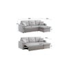 William  Pull Out Sofa cum Bed  in Cream Colour