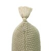 Moss Knit Pale Whisper Cotton Cushion Cover 16X16  Inches