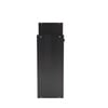 Akari Engineered Wood Bedside Table in Wenge Finish