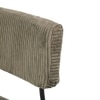 Yucca Fabric Dining Chair in Grey Colour