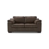 Trissino 2 Seater Luxury Italian Leather Sofa In French Roast Colour