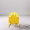 Kepler Brooks Aura Cafeteria Dining Chair in Yellow Colour