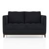 Florence Premium 2 Seater Fabric Sofa in Deep blue velvet Colour