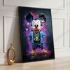 The Castle Decor Luxury Cartoon Mouse Wall Art Framed Painting 20x30 Inch
