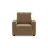 Apollo Compact Sofa Set (Colour : Fawn Velvet, Cushion : Soft, Back Type : High Back, Seater : 3+1+1)