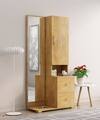 Hexa Red Wooden Dressing Table in Giant Wood Colour