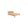 Hensley Solid Wood Non Storage Bed In Natural Finish Finish