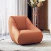 Niyo Lounge Chair in Saddle Tan Colour