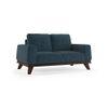 Granada Premium 2 Seater Fabric Sofa in Indigo Blue Colour