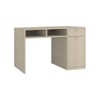 Alana Study Desk with Cabinet Drawer and Shelf in Bronze Cambric Colour