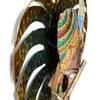 Desert Art Metal Handpainted Paan Leaf Ganesha Wall Hanging 18 x 18 Inch