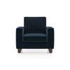 Apollo Neo 1 Seater Fabric Sofa In Cobalt Colour
